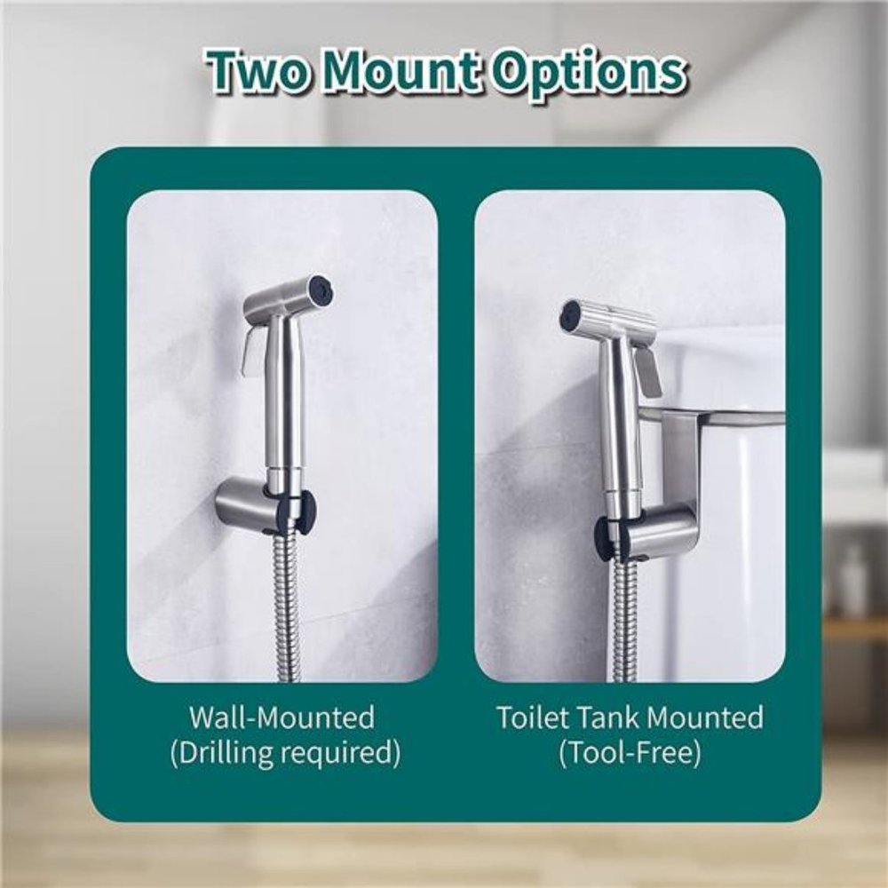 Bidet Sprayer for Toilet, Handheld Bidet Sprayer Adjustable Jet Spray